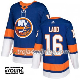 New York Islanders tröja Andrew Ladd 16 Adidas 2017-2018 Blå Authentic - NHL Tröjor Barn